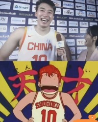 神同步🤣“最强暑假工”王俊杰憨厚大笑撞脸樱木！